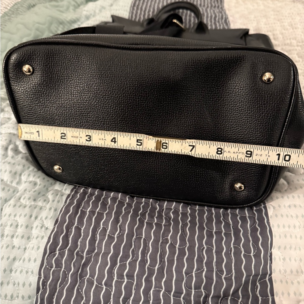 Samsonite Black Leather Backpack - Picture 8 of 12